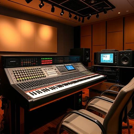 Solid State Logic AWS 900+ Analog Mixing Console.